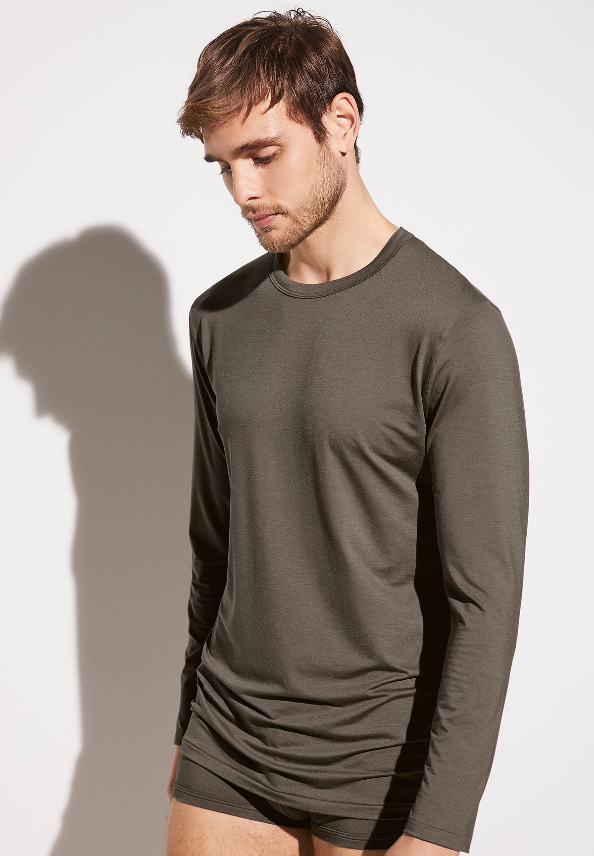 Cozy Comfort | T-Shirt langarm - cumin