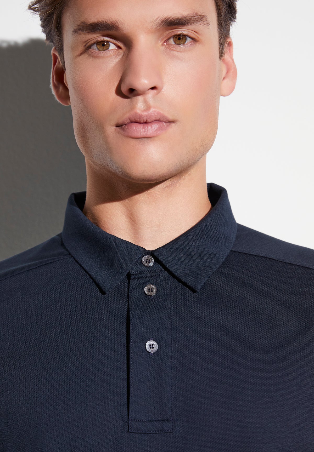 Piqué Lounge | Polo Shirt Short Sleeve - twilight blue