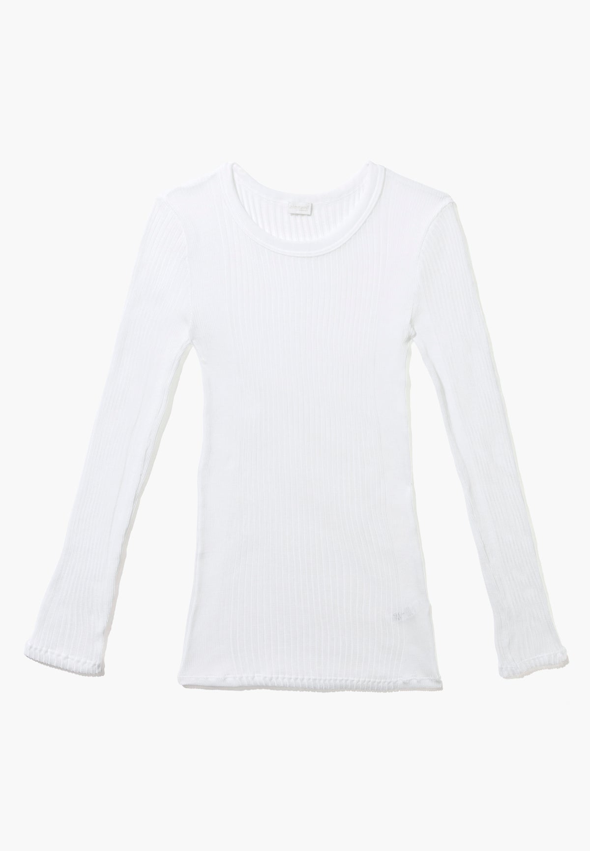 Richelieu | T-Shirt langarm - white