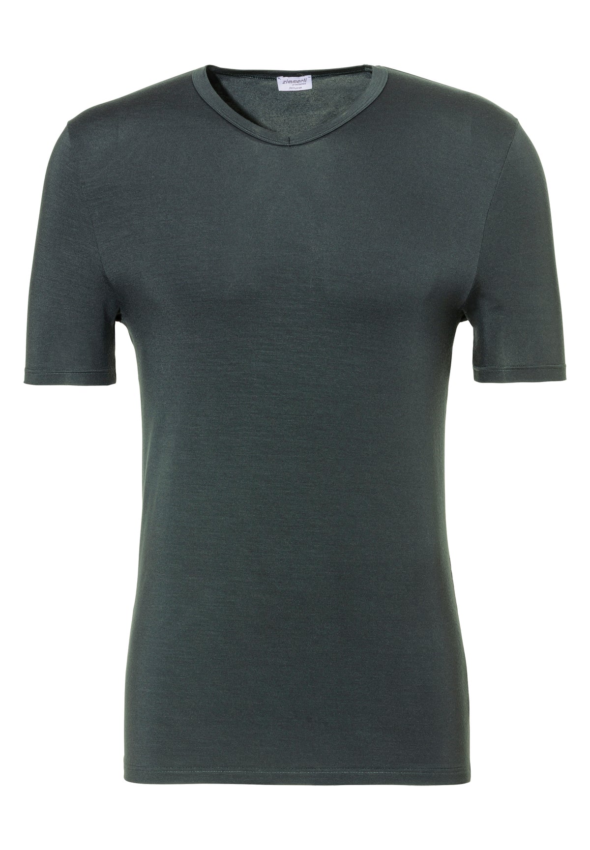 Pureness | T-Shirt à manches courtes col en V - deep blue