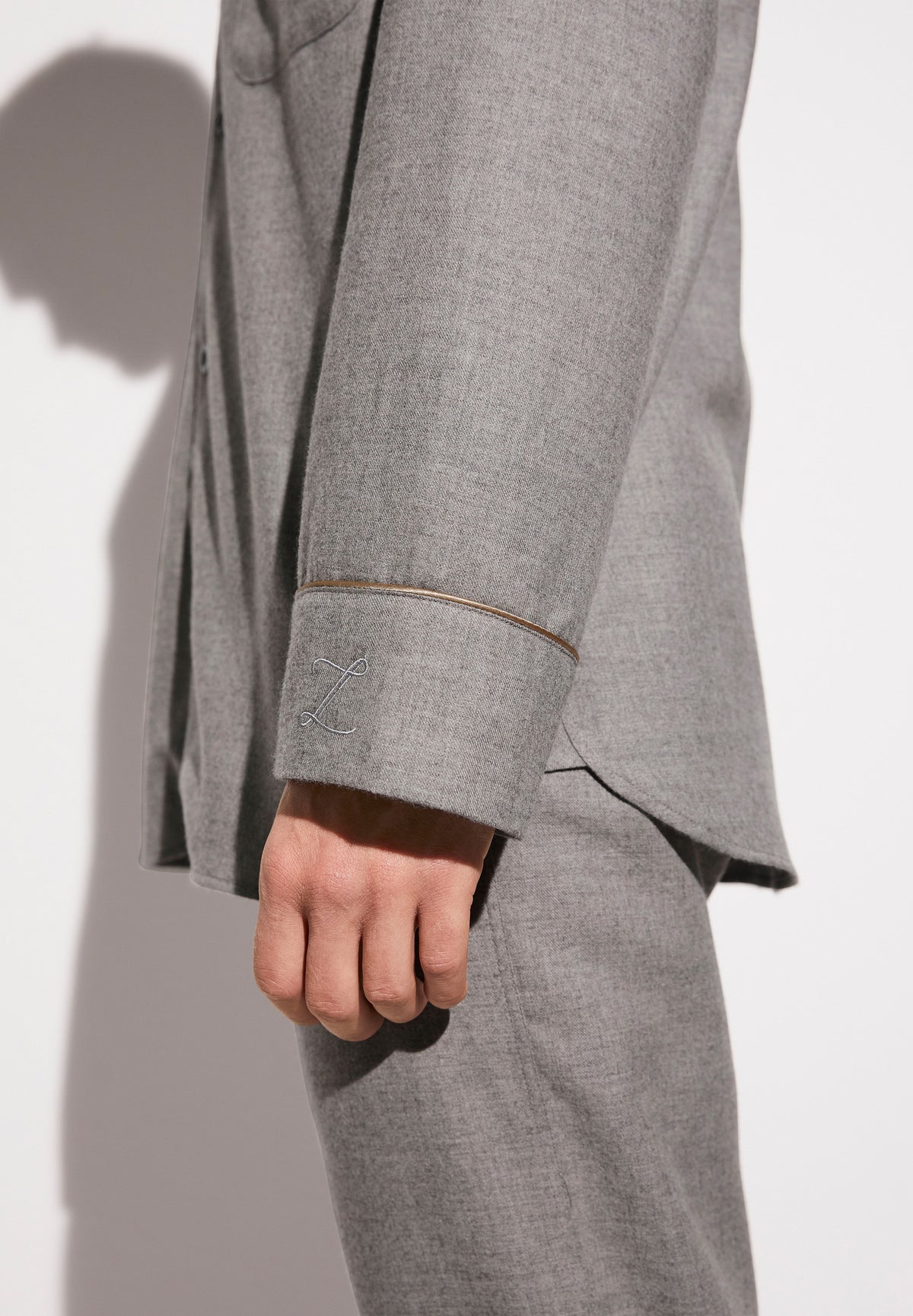 Cozy Flannel | Pyjama longues - grey mélange