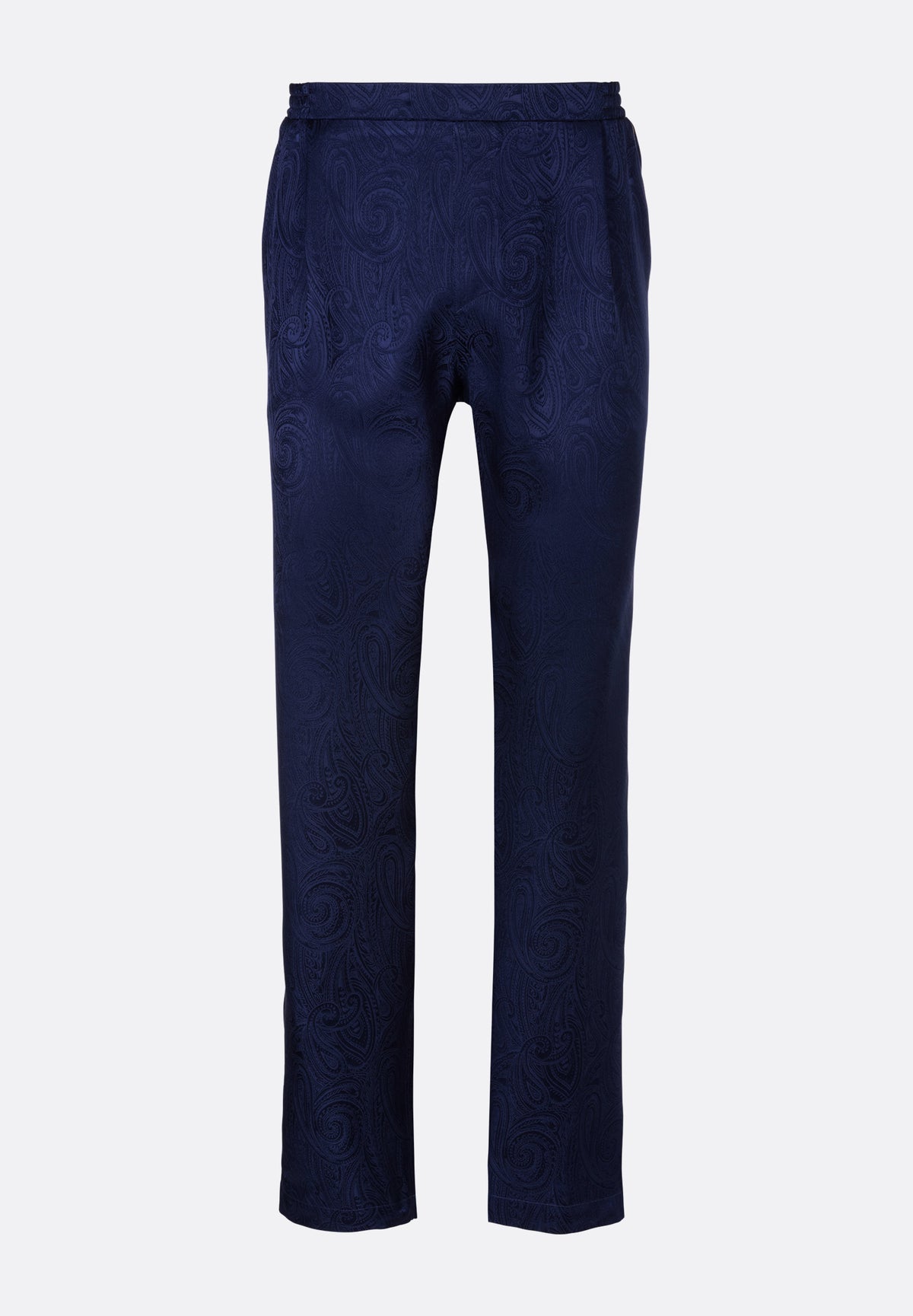 Luxury Silk | Pants Long - royal blue