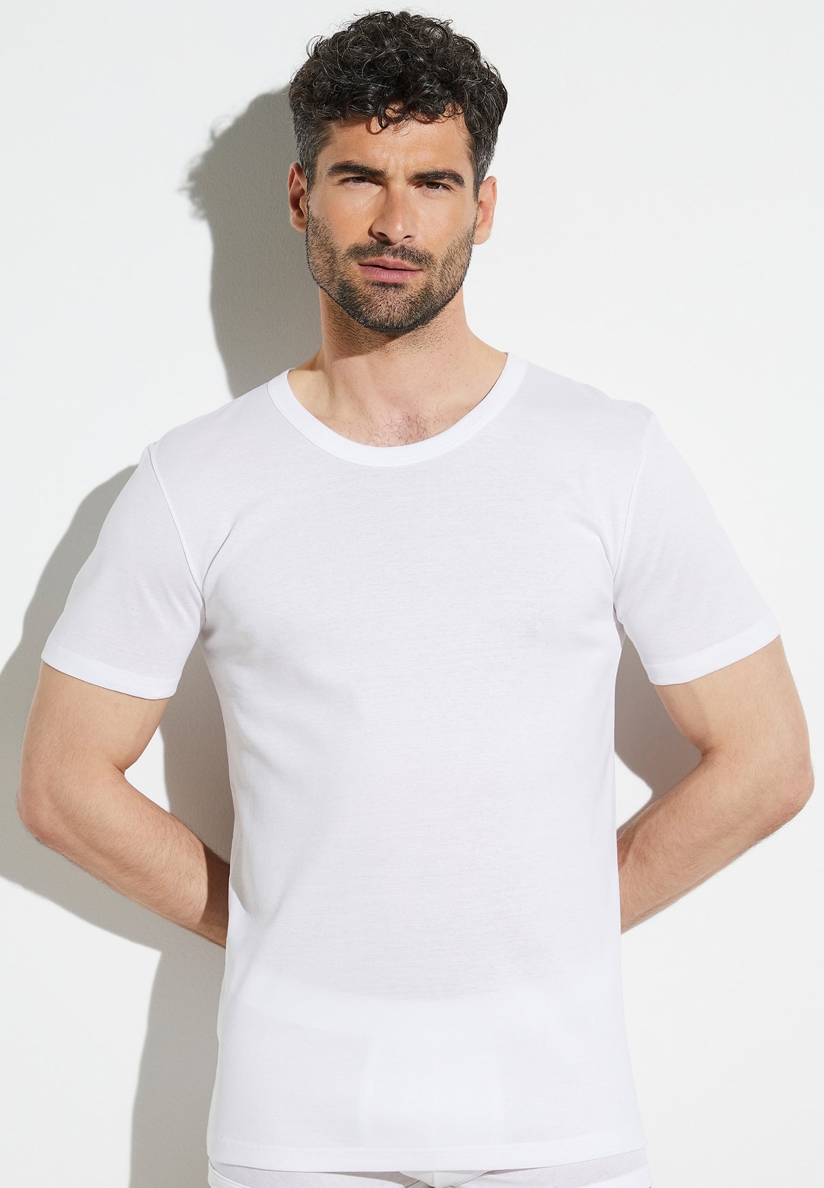Business Class | T-Shirt à manches courtes - white