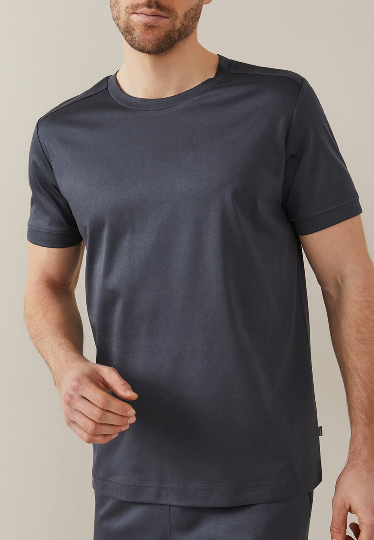 Supreme Green Cotton | T-Shirt kurzarm - dark grey