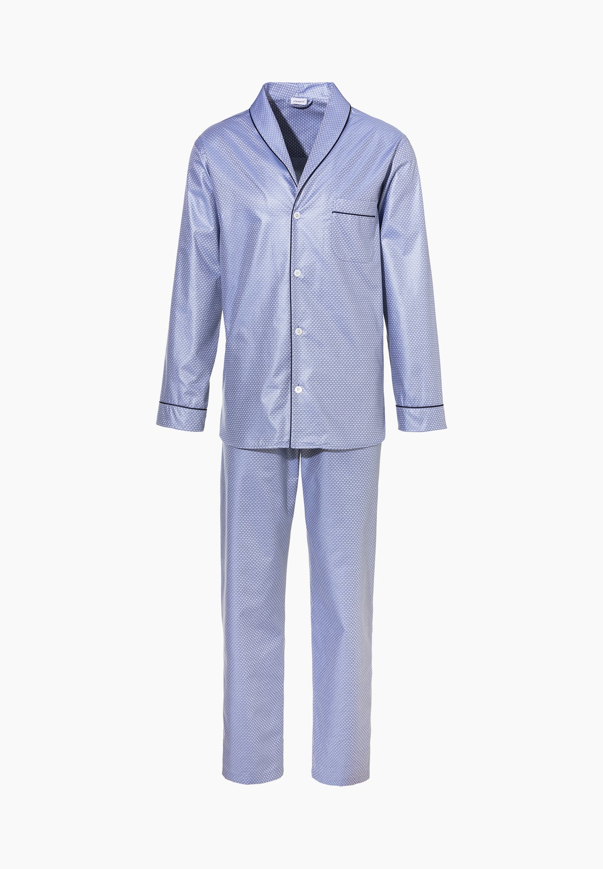 Luxury Jacquard | Pyjama longues - blue horizon