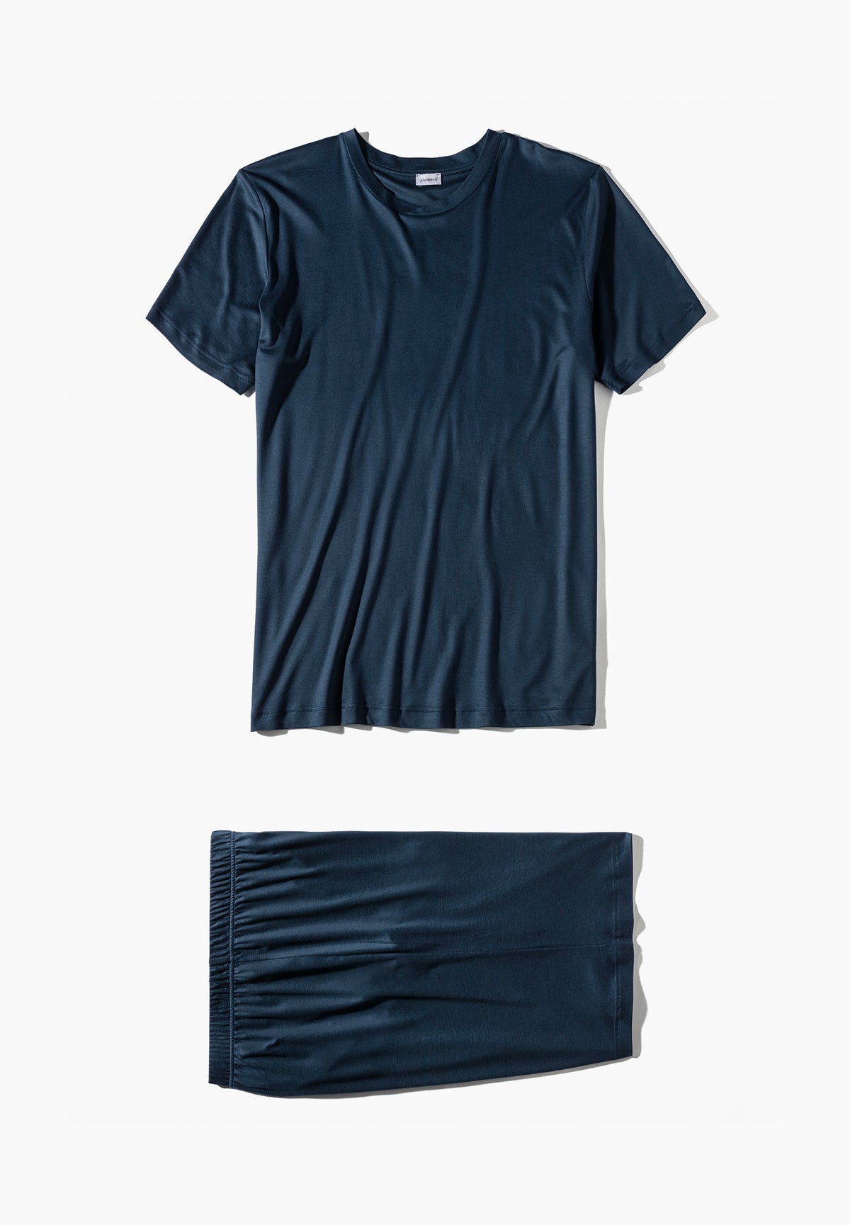 Sustainable Luxury | Pyjama court - dark blue