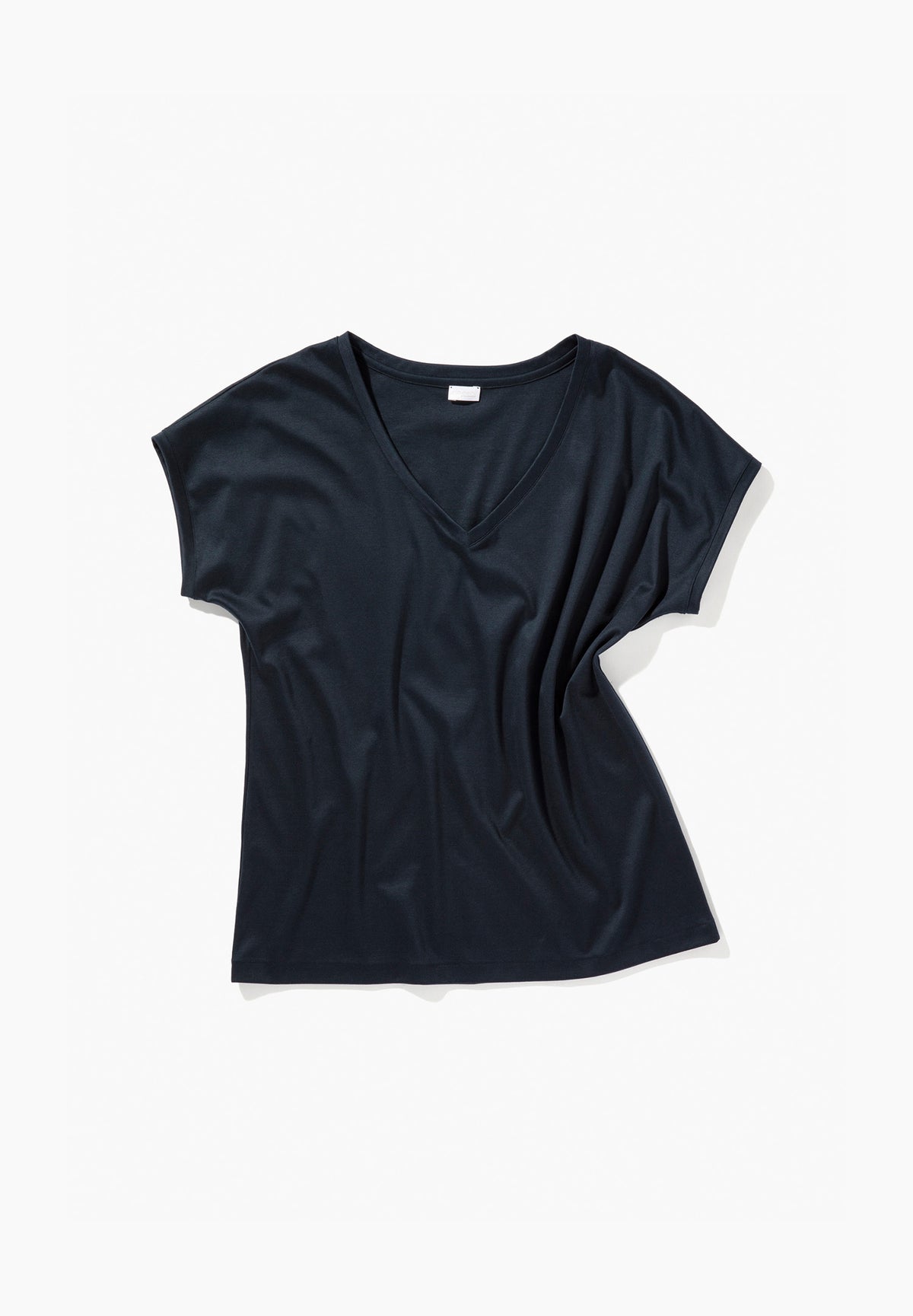Sea Island | T-Shirt kurzarm V-Ausschnitt - twilight blue
