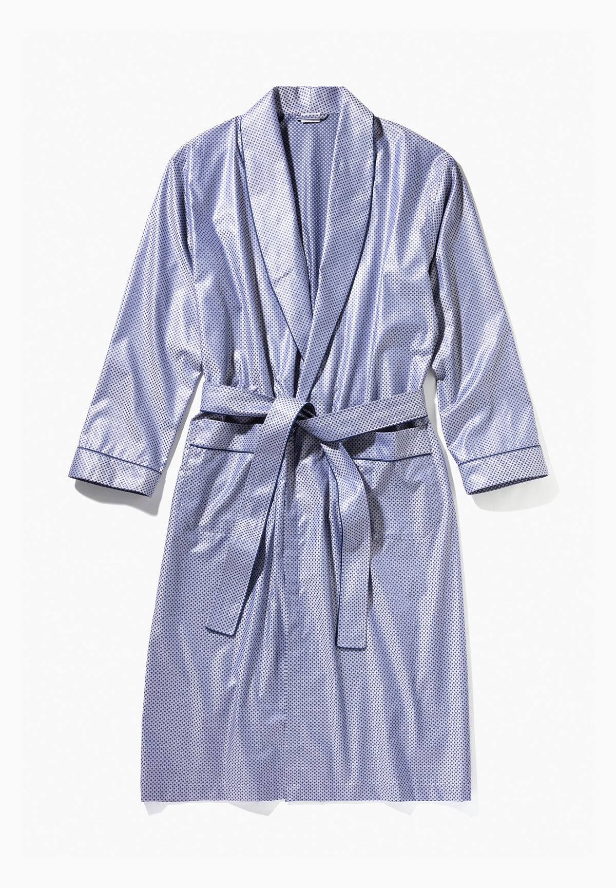 Luxury Jacquard | Robe Long - blue