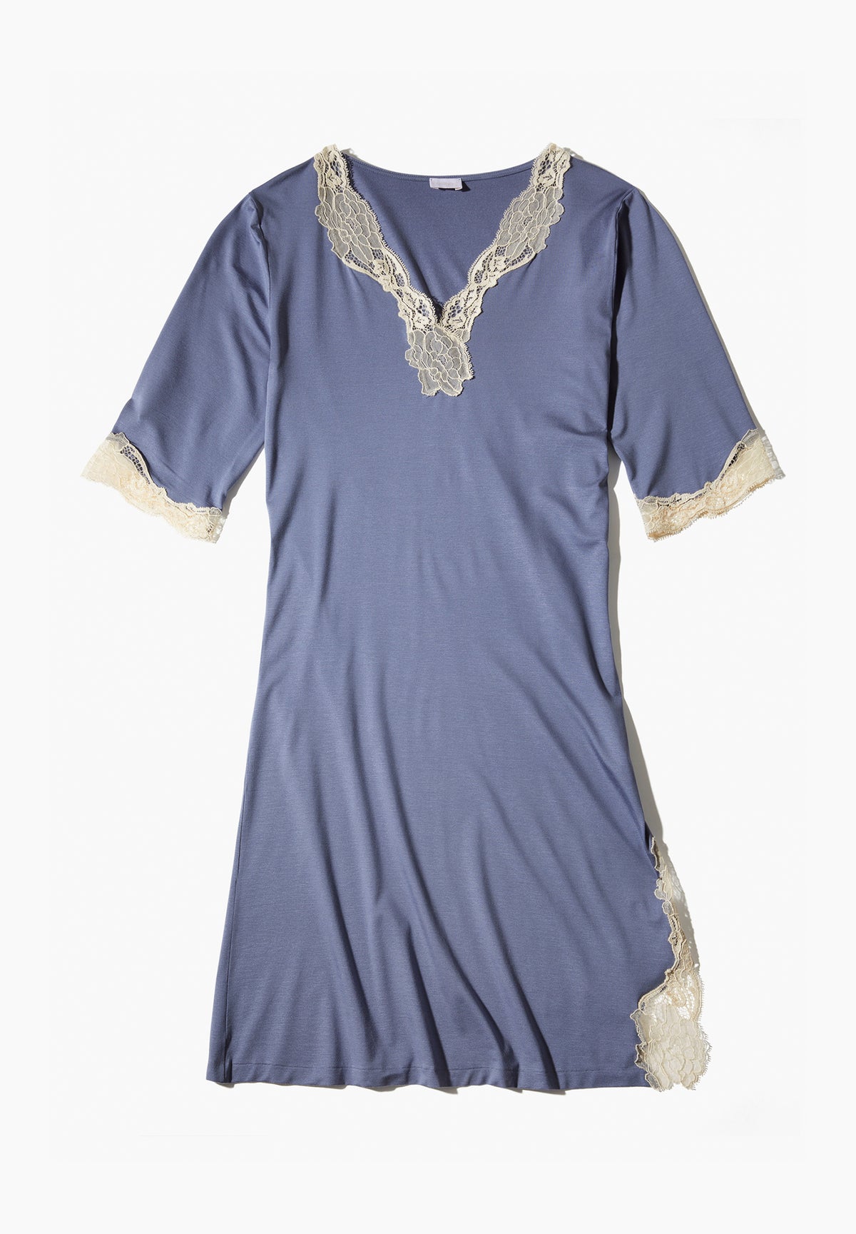 Sensual Fashion | Sleepshirt kurzarm - dusty blue